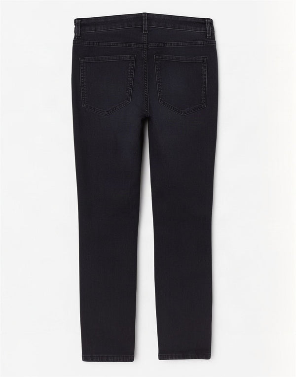 Marks & Spencer Feminino The Lily Slim Jeans Reino Unido 14 Grande W32 L27 Azul Marinho