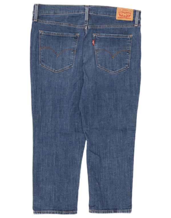 Женские джинсы-капри скинни Levi's 311 Shaping W30 L21, синие, хлопок