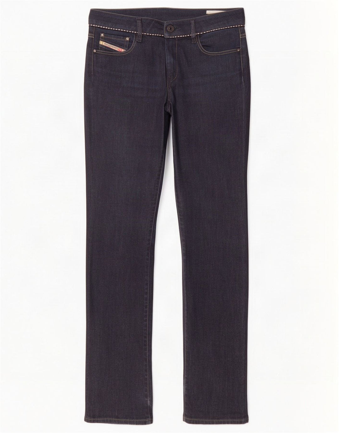 Diesel Womens Bootcut Jeans W32 L34 Navy Blue Cotton