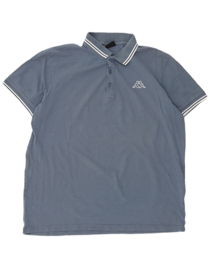 Polo Kappa da uomo 2XL Blu