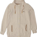 CHAMPION Womens Tracksuit Top Jacket UK 16 Large Off White Vintage Champion and Second-Hand Champion from Messina Hembry 