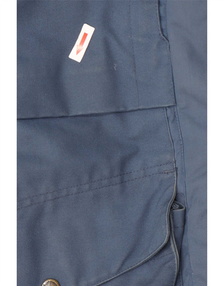 Fjall Raven Damen-Parka mit Kapuze, UK 16, Größe L, Blau, Polyamid