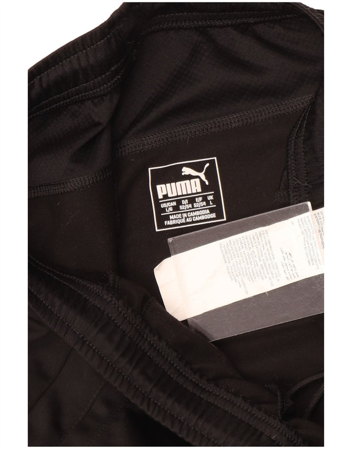 Puma Pantalon de Survêtement Graphique Homme Large Noir Polyester