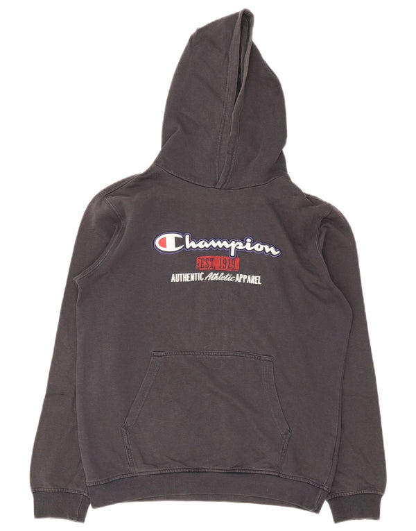 Champion Boys Graphic Hoodie Džemper 13-14 godina sivi pamuk