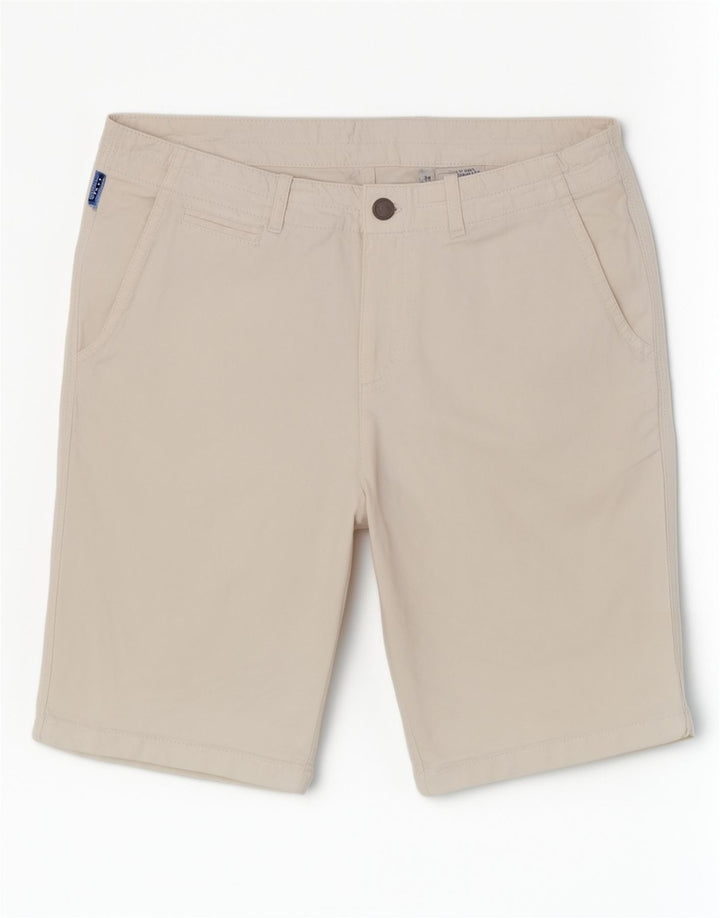 Armani Boys Chino Shorts 15-16 Years W32 White Cotton