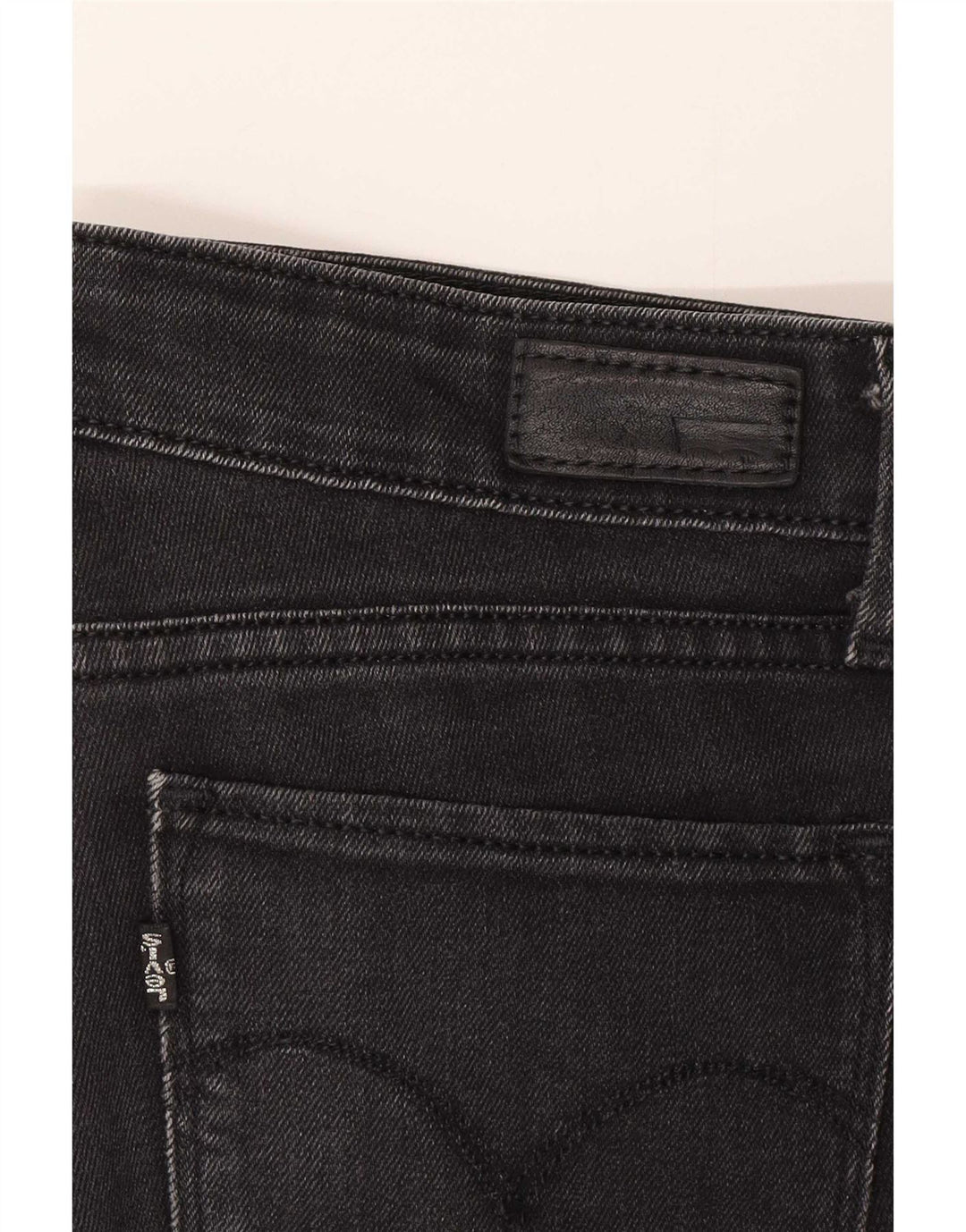 Blugi slim pentru femei Levi's W27 L32 bumbac negru