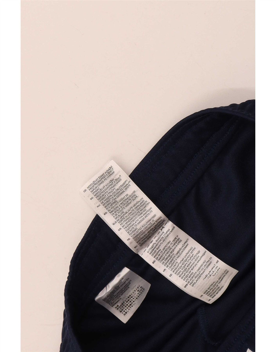 Adidas Mens Aeroready Tracksuit Trousers Small Navy Blue Polyester
