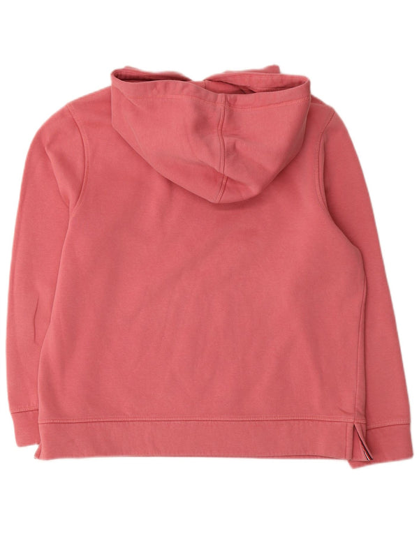 Pulover cu capota cu grafic Tommy Hilfiger pentru femei UK 14, bumbac roz mediu