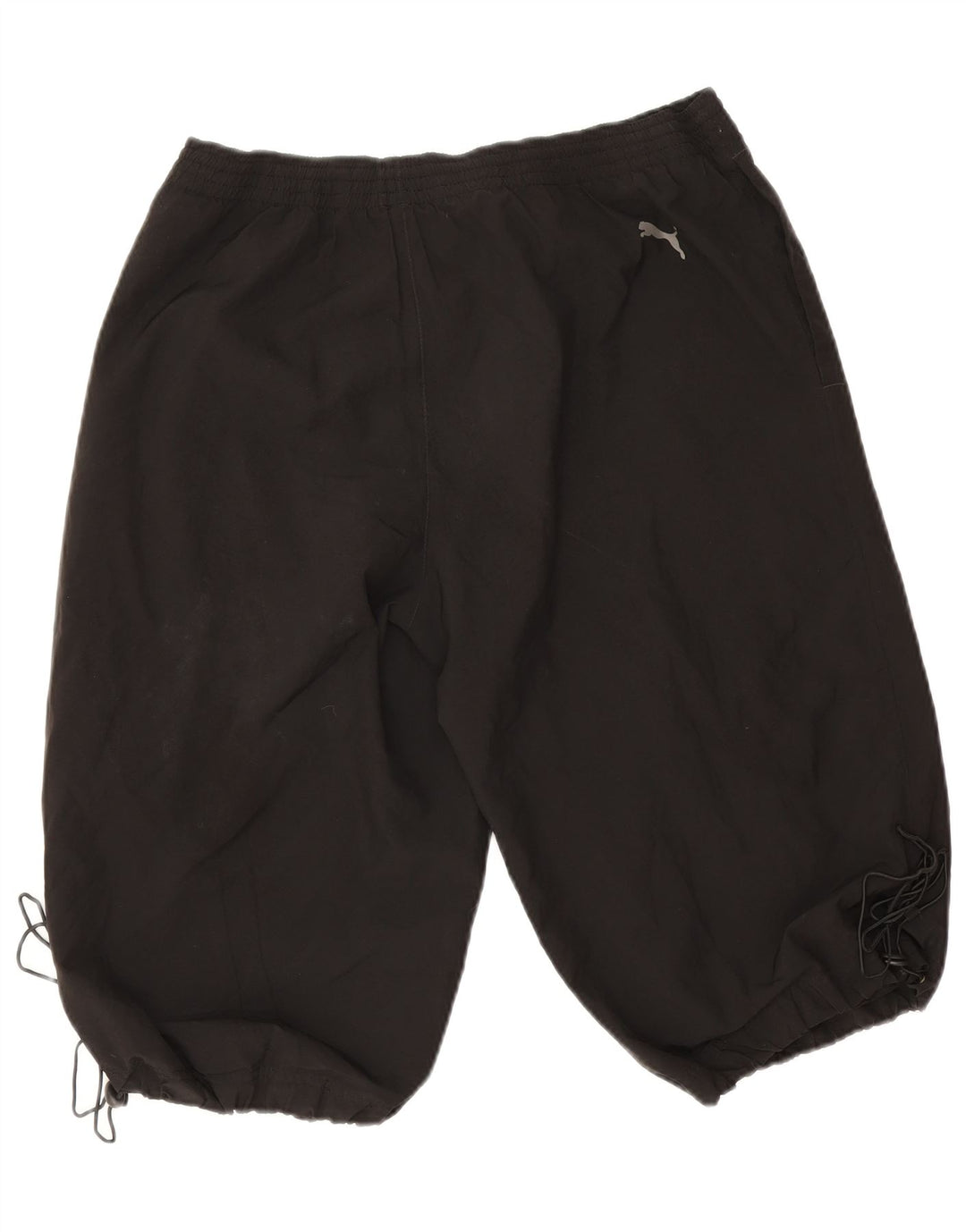 Puma Mens Graphic Sport Shorts Grande Poliéster Negro