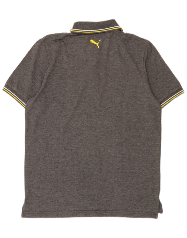 Puma Polo Homme Petit Gris Moucheté