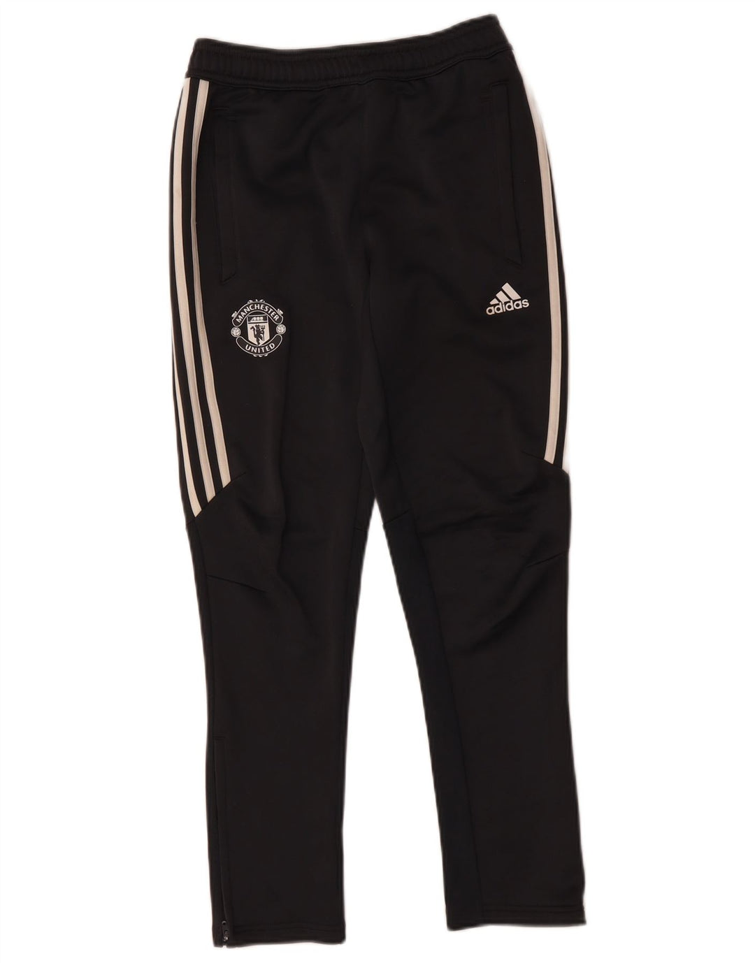 ADIDAS Boys Climacool Tracksuit Trousers 11-12 Years Black Polyester