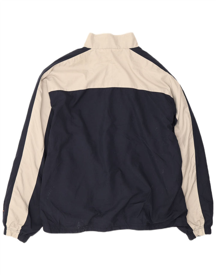 Ellesse Herren-Pullover-Trainingsanzug-Top-Jacke, mittelgroß, Marineblau, Farbblock
