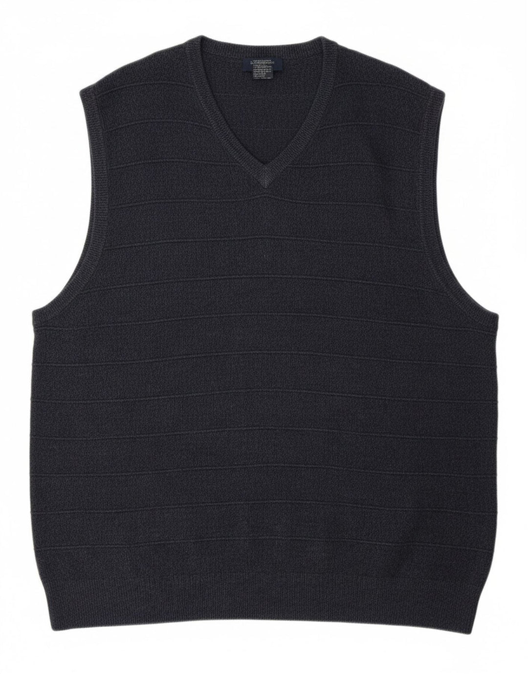 DOCKERS Mens Vest Tank Top 2XL Navy Blue Acrylic