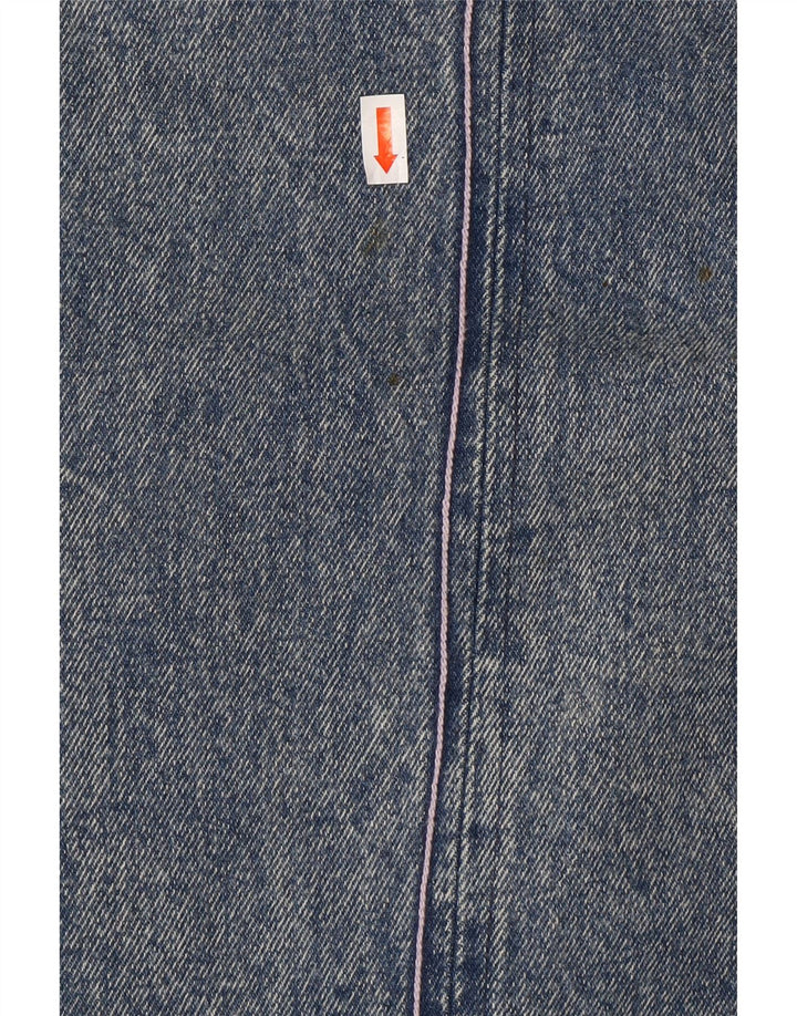 BLOOMING Womens Denim Skirt XS W24 Blue