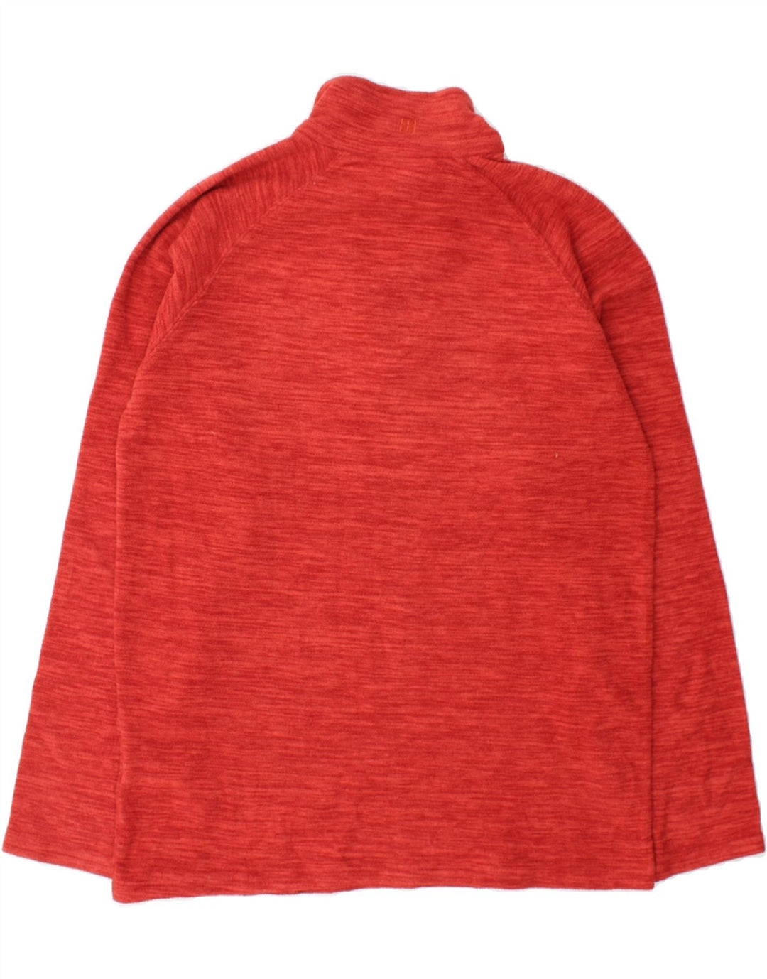 MOUNTAIN WAREHOUSE Mens Zip Neck Fleece Jumper Medium Red Polyester Vintage Mountain Warehouse and Second-Hand Mountain Warehouse from Messina Hembry 