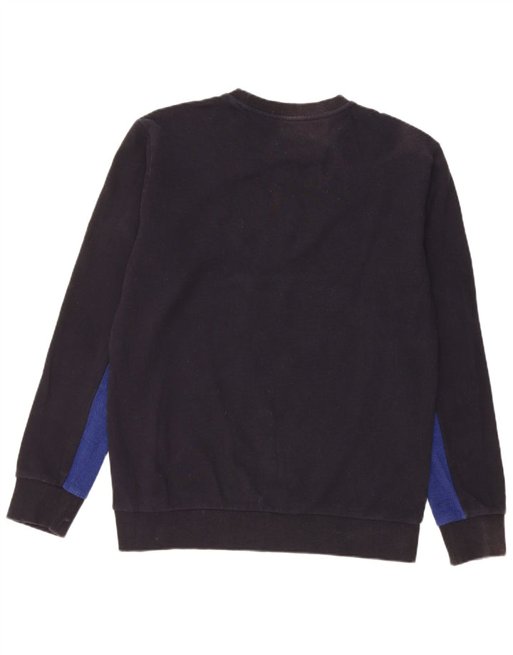 Carhartt Herre Sweatshirt Jumper Medium Marineblå Colourblock Bomuld