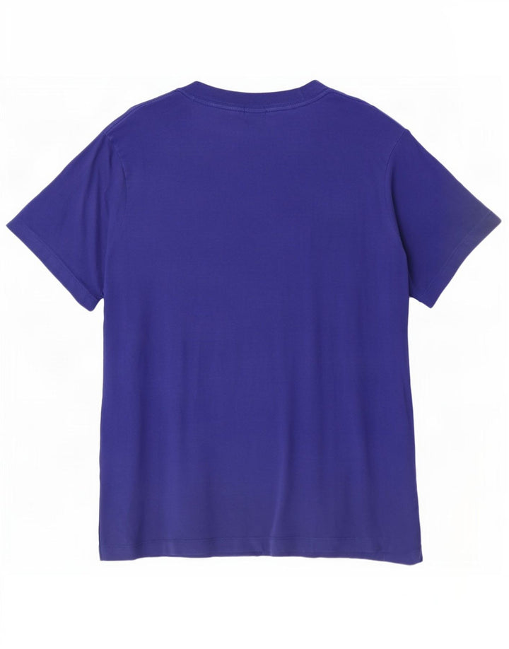 Camiseta Nike masculina gráfica top pequeno azul