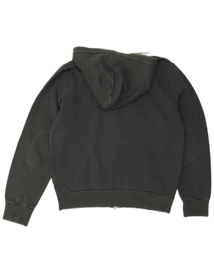 Sun68 Mens Zip Hoodie Sweater Large Green Cotton