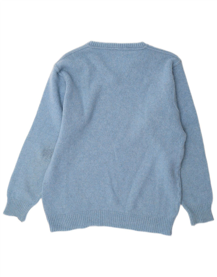 Maglione da uomo con scollo a V North Sails XL in lana blu
