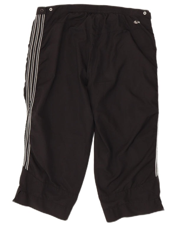 Pantaloni Adidas Clima Proof Capri pentru femei UK 14 Medium W30 L19 Negru