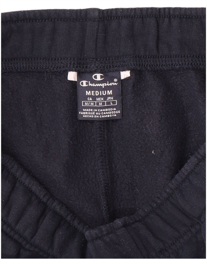 CHAMPION Mens Tracksuit Trousers Joggers Medium  Navy Blue