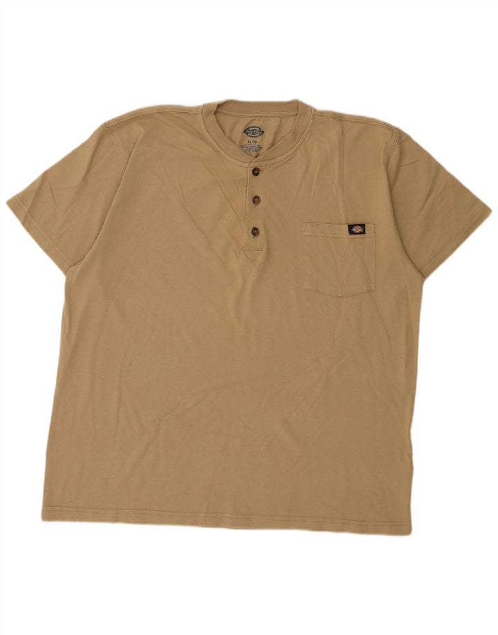 Dickies T-shirt regolare da uomo XL in cotone beige