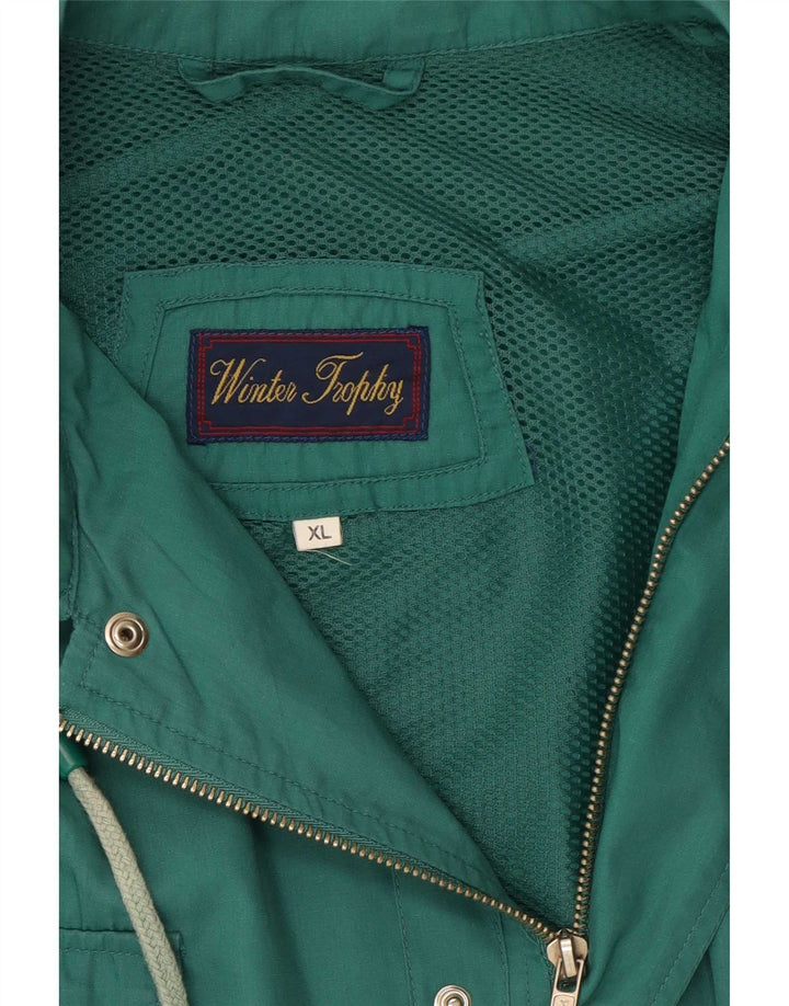 Vintage Mens Military Jacket UK 42 XL Green