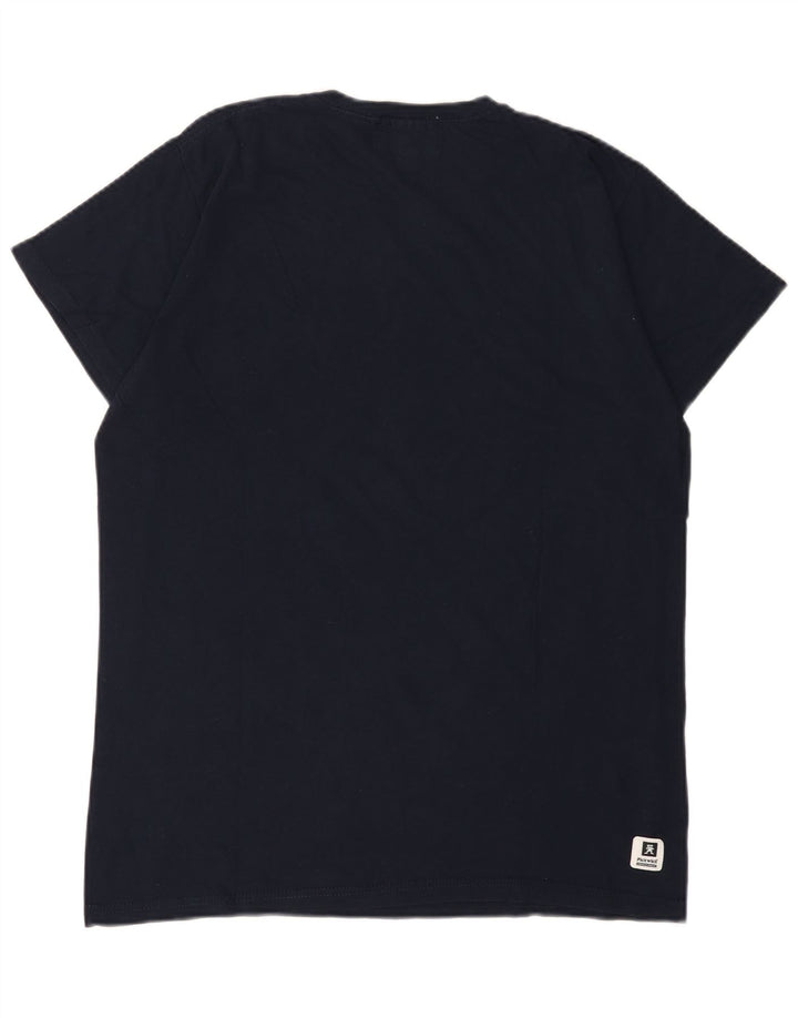 Męski T-shirt Pickwick z grafiką, duży, granatowy