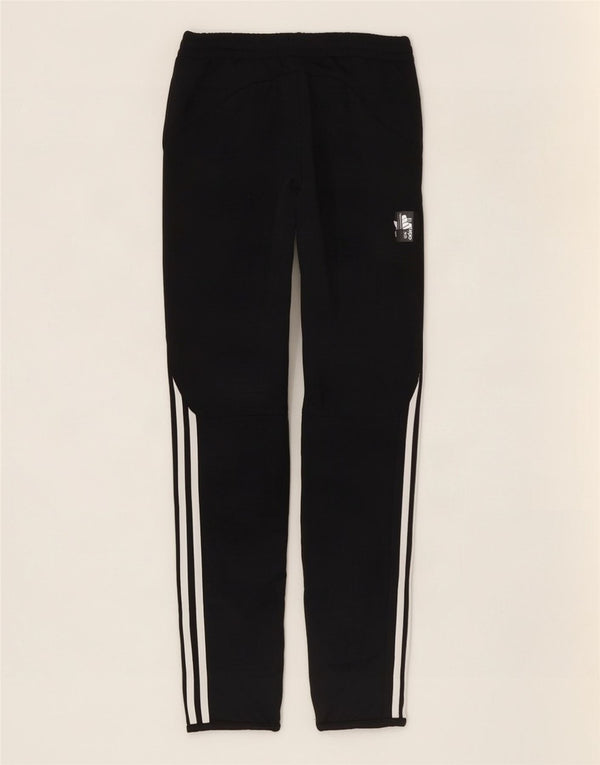 Pantaloni della tuta da donna Adidas UK 8 Small Poliestere nero