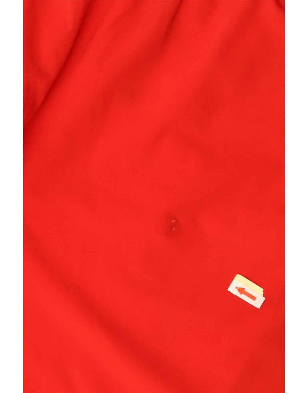 REEBOK Mens Sport Shorts Large  Red Colourblock Polyester