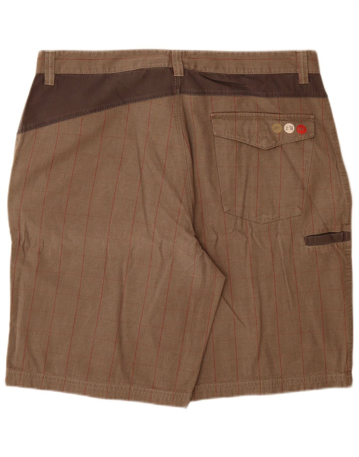 Nike Mens Cargo Shorts  XL W38  Grey Check Cotton