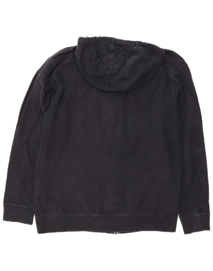Vans Mens Zip Hoodie Sweater Large Black Cotton