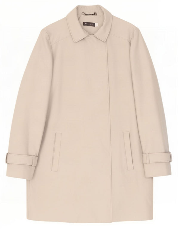MINT VELVET Abrigo para mujer UK 44 Poliéster gris medio