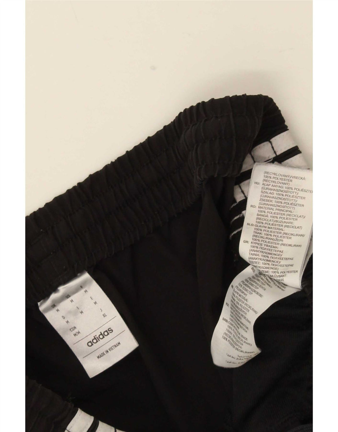 Adidas Pantalon de survêtement pour femme UK 14 Medium Noir Polyester