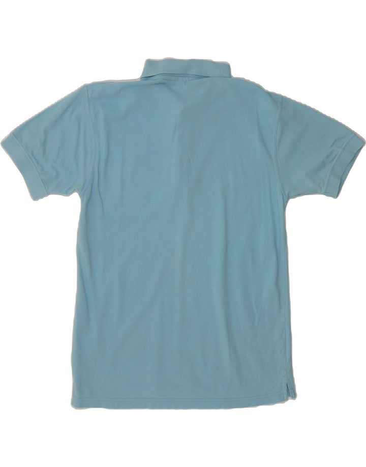 REEBOK Mens Polo Shirt Large Blue Cotton