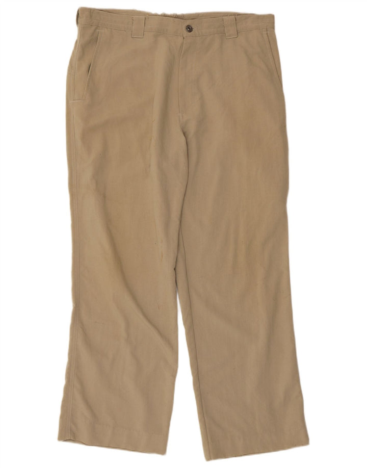 ROHAN Mens Straight Cargo Trousers W36 L27 Beige Polyamide
