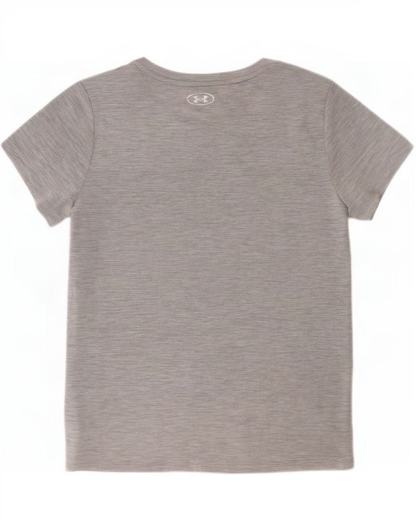 Under Armour Camiseta con gráfico Heat Gear para hombre, talla grande, gris moteado