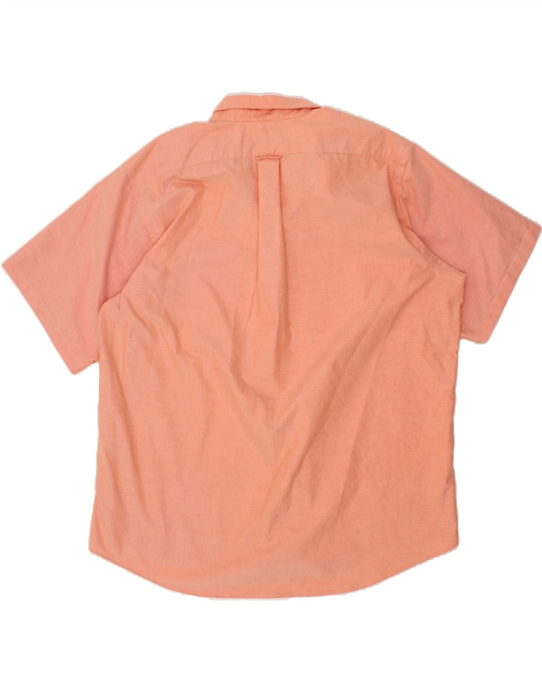 IZOD Mens Short Sleeve Shirt 2XL Pink Cotton Vintage Izod and Second-Hand Izod from Messina Hembry 