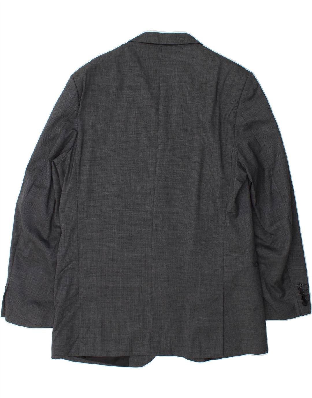 MASSIMO DUTTI Mens 3 Button Blazer Jacket EU 52 XL Grey Wool Vintage Massimo Dutti and Second-Hand Massimo Dutti from Messina Hembry 