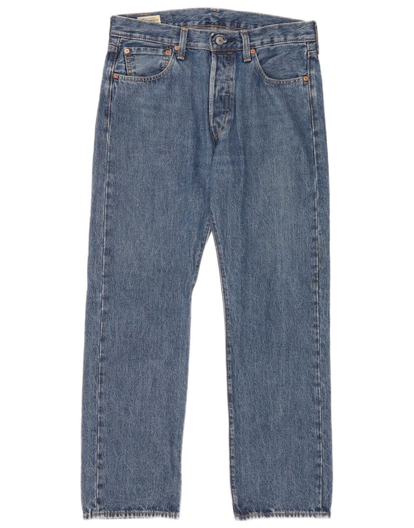 Blugi drepti pentru bărbați Levi's 501 W32 L30 albastru