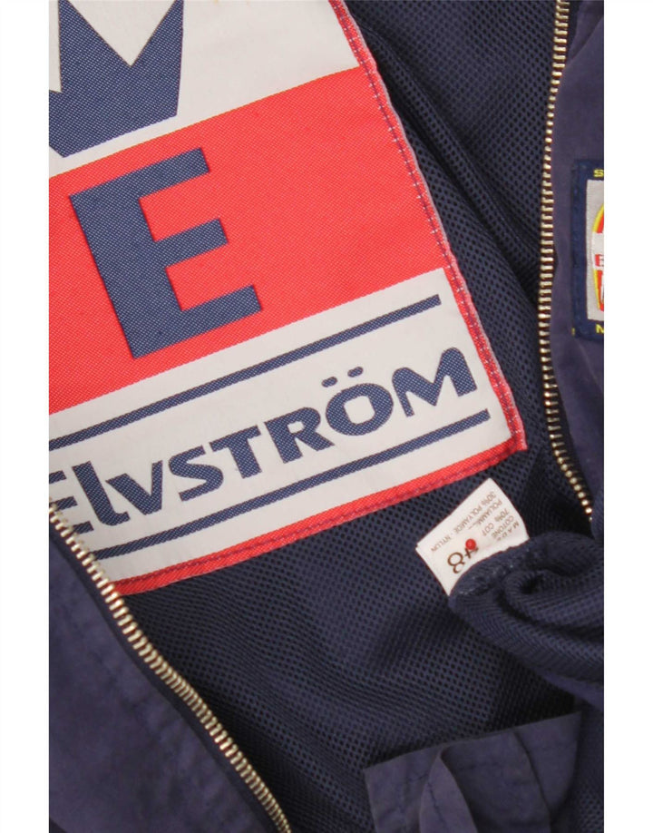 Elvstrom Veste Bomber Homme IT 48 Bleu Marine Moyen Coton