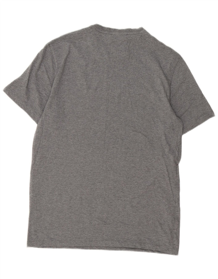 Calvin Klein Herren T-Shirt Top Small Grau Baumwolle