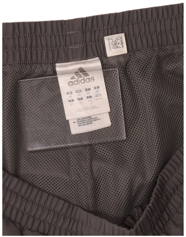 ADIDAS Mens Sport Shorts 2XL  Grey Polyester