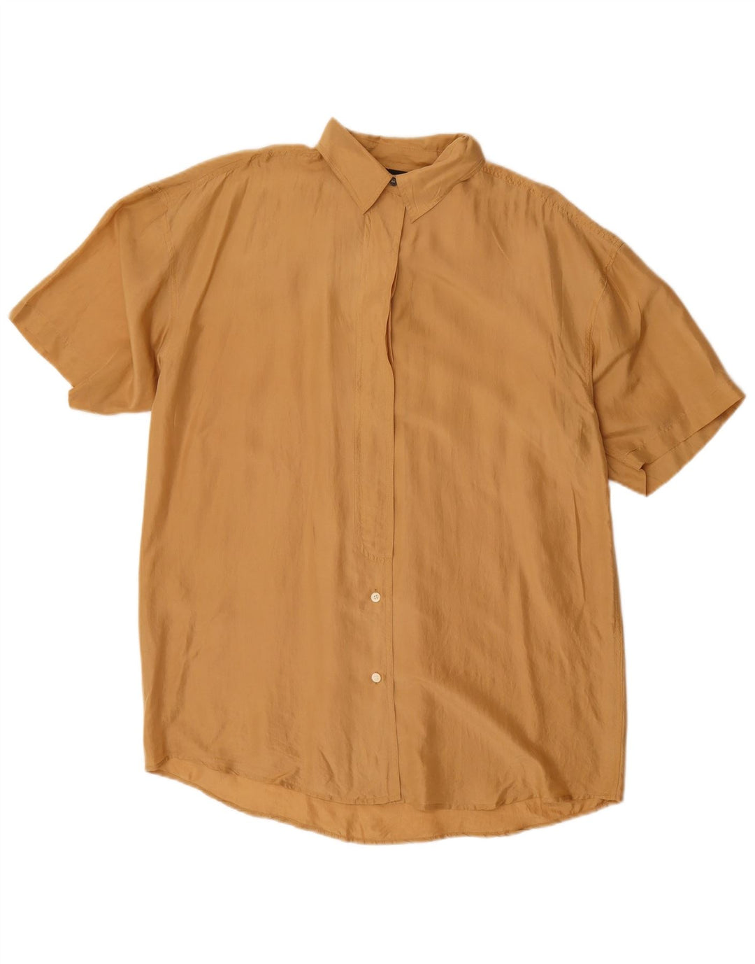 New York Studio Dame Kortærmet Bluse UK 14 Medium Brun