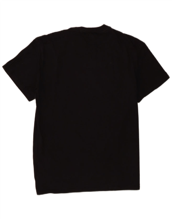 Tommy Hilfiger Herre grafisk T-shirt Top Medium Sort Bomuld