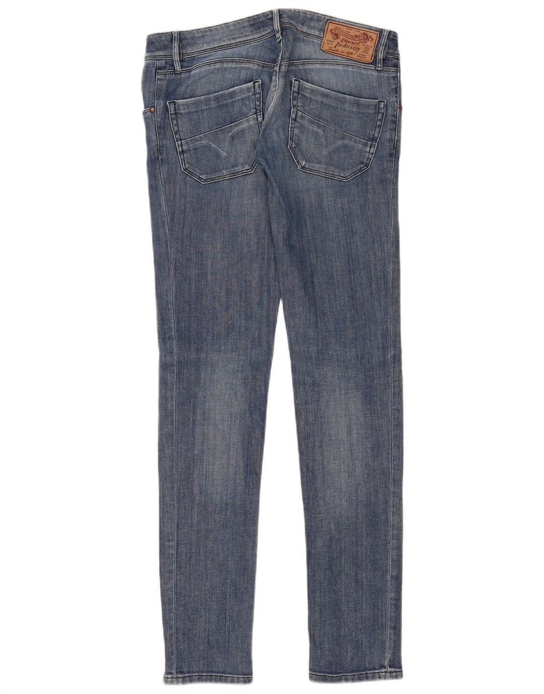 Diesel Womens Nevy Slim Jeans W30 L34 Blue Cotton