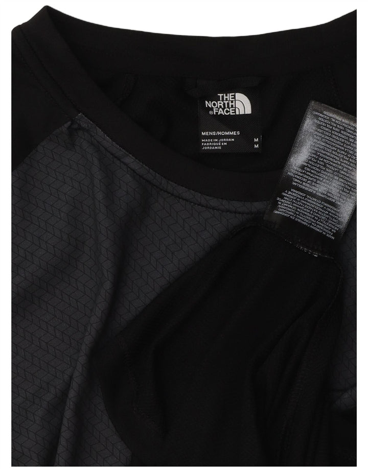 The North Face Herre T-Shirt Top Medium Sort Colourblock Polyester