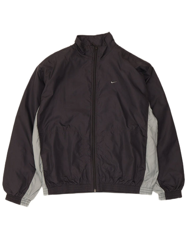 Nike Boys Trenirka Gornja jakna 13-14 Years XL Black Colourblock Nylon