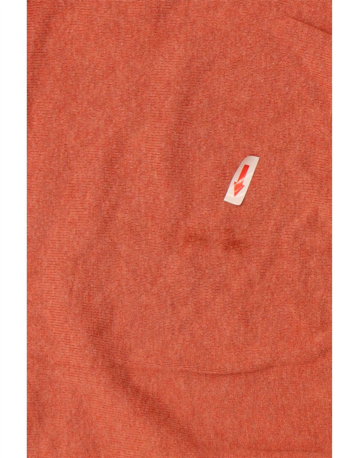 Marks & Spencer Herre sweater med rund hals XL Orange bomuld
