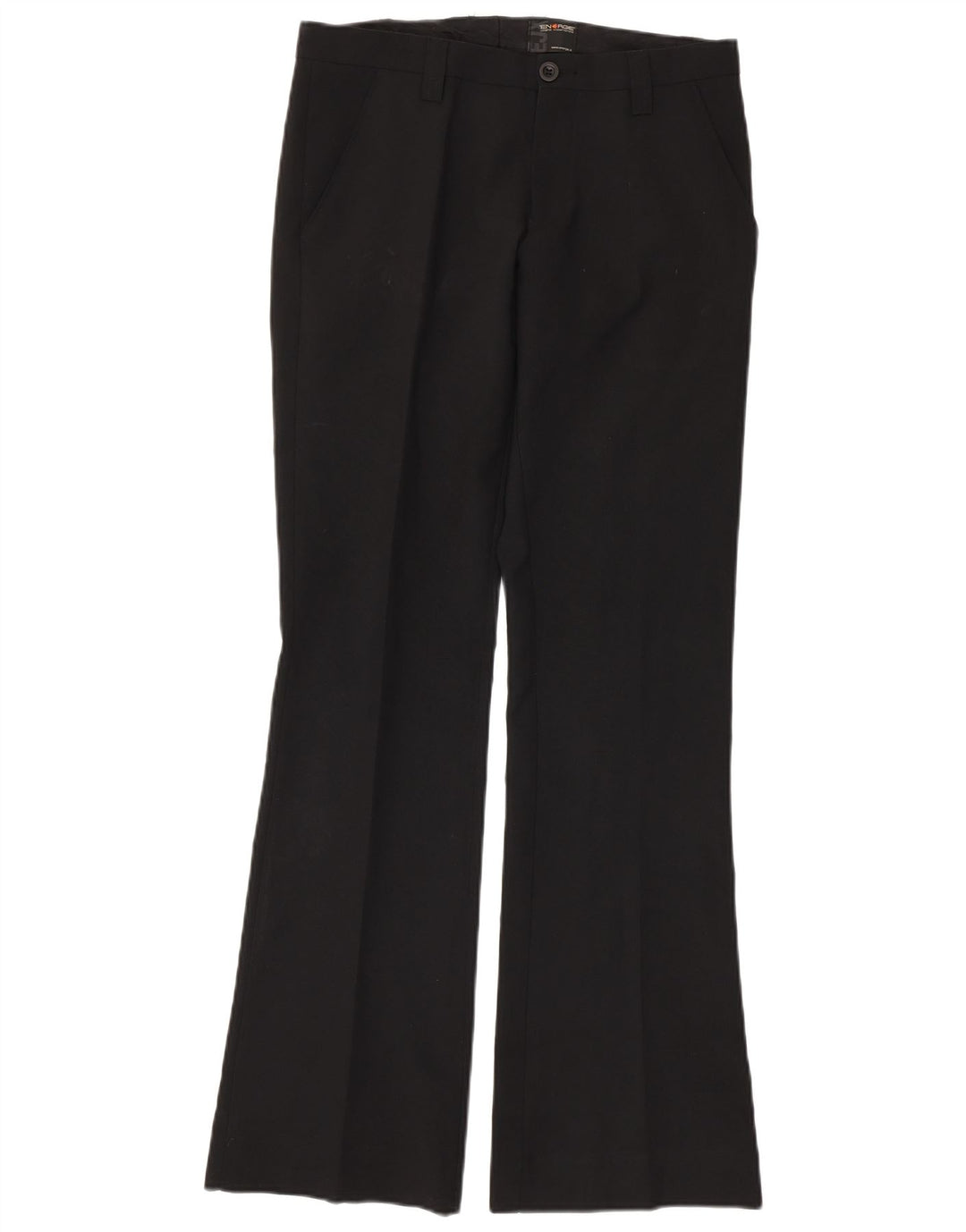 Energie Damen Bootcut Chino Hose W31 L34 Schwarz Polyester